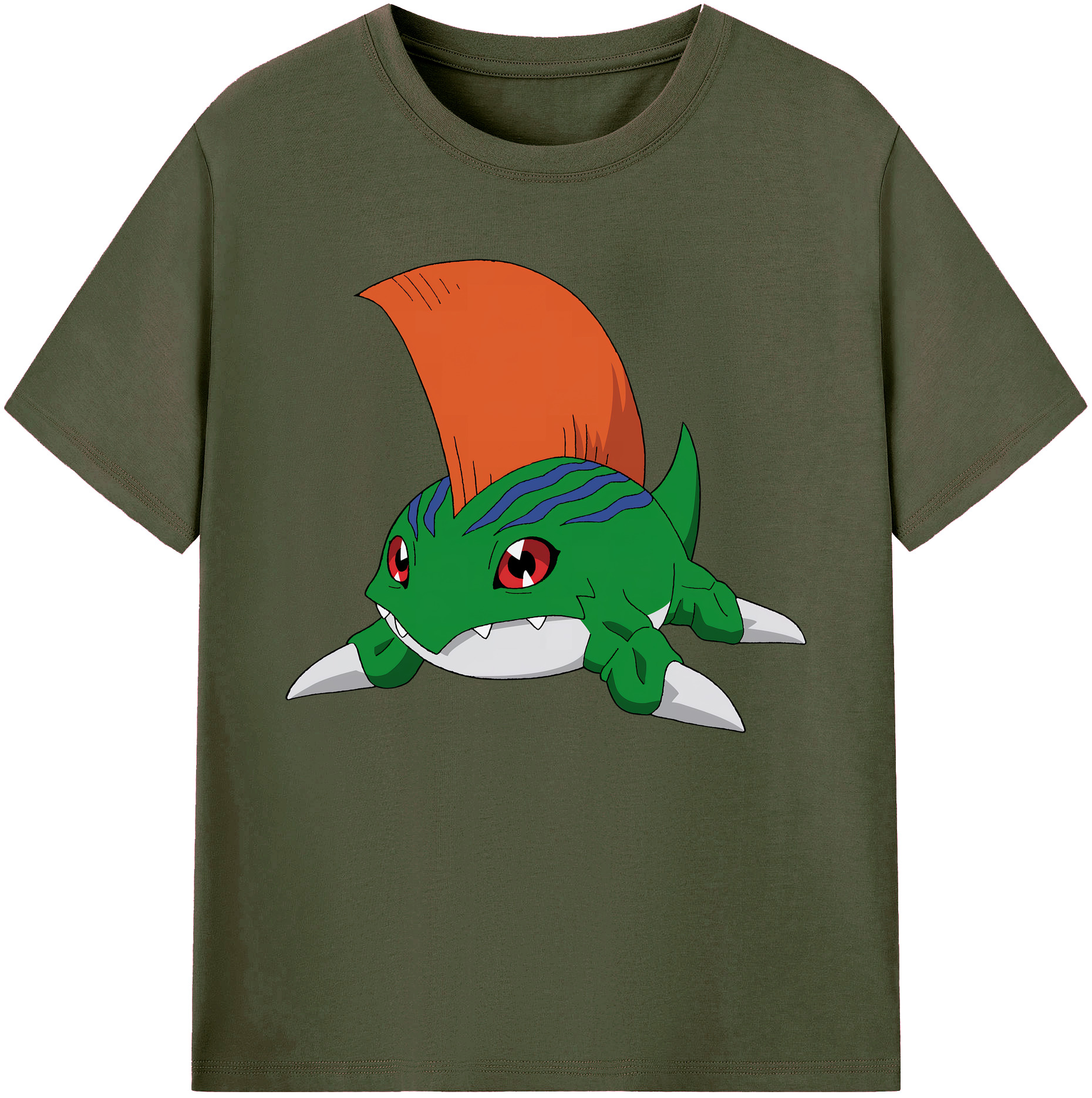 （画像用） Digimon デジタルモンスター/デジモン 綿100％ メンズ半袖Tシャツ｜肌触りやわらか＆通気性